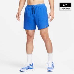 맨즈 나이키 드라이 핏 스트라이드 7인치 브리프 라인드 러닝 쇼츠 NIKE DM4762-480