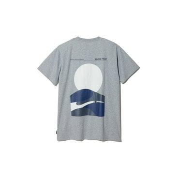 스노우피크 Relaxin` Fieldscape T shirt  TS-23SU002