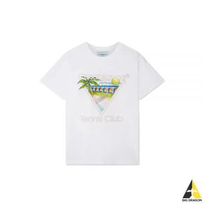 24 Tennis Club Icon Screen T-Shirt (UMPS24-JTS-001 01) (테니스 클럽 로고 티셔츠