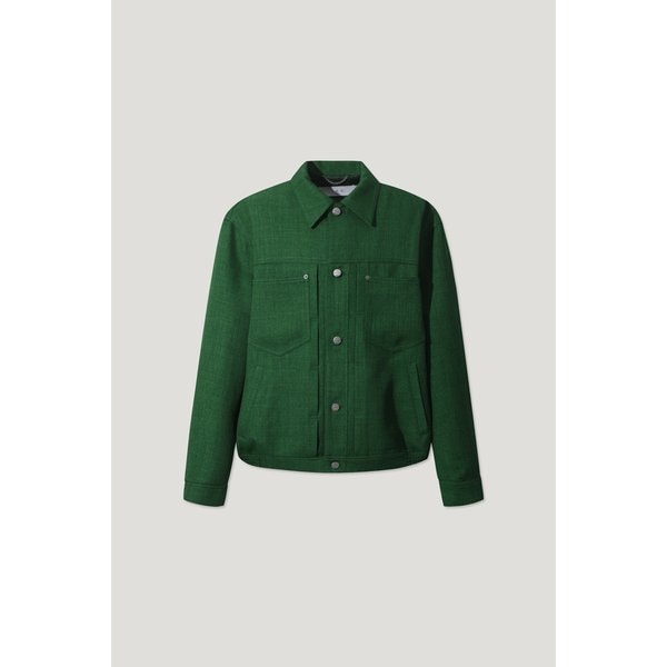 [여주점] [이로] 남성 TWEED LIKE 트러커 자켓 IQJAA24701GRX