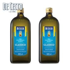 데체코 엑스트라버진 올리브오일 500ml x 2병/올리브유 올리브기름..[34484171]