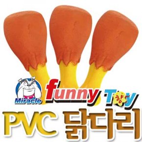 미라클 PVC 닭다리 1p(색상 임의배송)