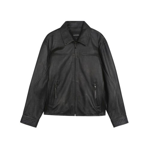 버커루 레더 카라 블루종 자켓(B255LR370P)