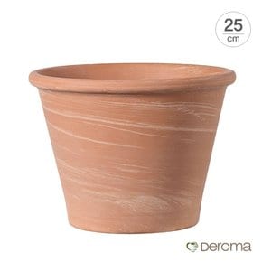 [데로마 Deroma] 테라코타 이태리토분 인테리어화분 바숨 듀오(25cm)