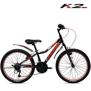 K2BIKE 2024 케이투바이크 레이브SF 22인치 주니어 초등학생 서스펜션 MTB 자전거