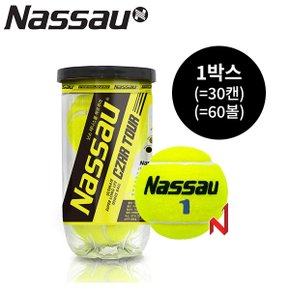 테니스공 짜르투어 T-270 NB 1박스=30캔=60볼