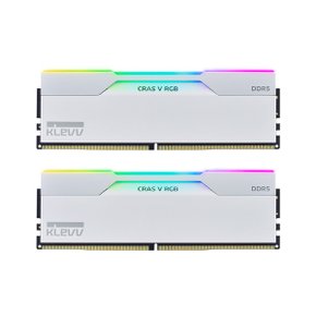 ESSENCORE KLEVV DDR5-6400 CL32 CRAS V RGB WHITE 패키지 서린 (32GB(16Gx2))