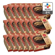 [본사배송] 햇반솥반 소고기우엉밥 200g X 18개 (1BOX)