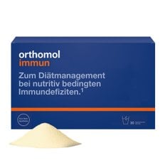 [독일직구][무료배송] 오쏘몰 이뮨 30일 1박스 분말 가루형 orthomol immun gran