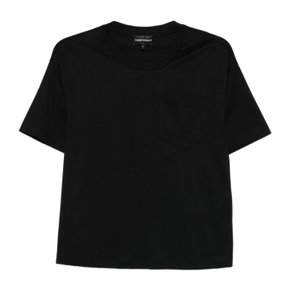 [해외배송] 엠포리오아르마니 체스트 포켓 로고 반팔 티셔츠 EW003867 AF10003UC001