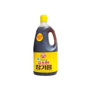 요리유 요리 고소한 참기름 1.8L  오뚜기