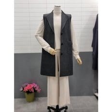 아날도바시니 세이브존02 기모카라롱 조끼 AW11VT01M