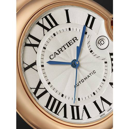 [해외배송] CARTIER BALLON 블루 드 CARTIER 오토매틱 40MM 18캐럿 핑크 골드 시계 REF 노 WGBB0039 WGBB0039 B0080105001