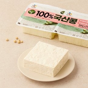 [쓱7클럽] CJ 행복한콩 국산 겸용두부 300g*2