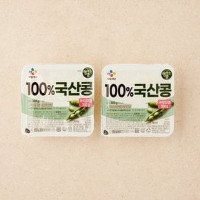 [쓱7클럽] CJ 행복한콩 국산 겸용두부 300g*2