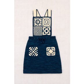 MISHA&PUFF 미샤앤퍼프 25SS 키즈 원피스 Crochet Afghan Pinafore K1012S25-438