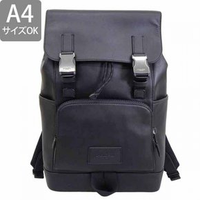 A4 C2710 C2712 TRACK BACKPACK [] [코치] 배낭 남성 배낭 아울렛 수납 가능 타운 배낭 가죽