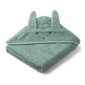 ALBERT HOODED TOWEL [RABBIT PEPPERMINT]