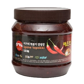 이가네 떡볶이 양념장(1.5kg) 블랙라벨