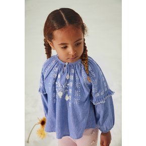 25FW 키즈 블라우스 BLOUSE IRISA GRI-W25-B0194