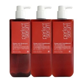 퍼펙트 슈퍼리치 세럼 샴푸+컨디셔너 680ml x2