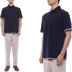 25SS 남성 페이크 레이어드 폴로 반팔티셔츠 (M0B133966 CD325 25S)