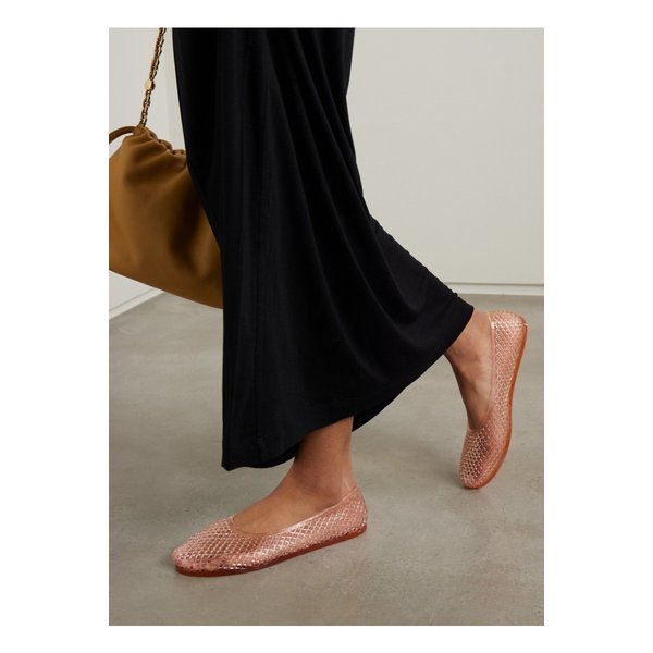 이로 Pvc 발레리나 플랫 블러시 1647597348425013