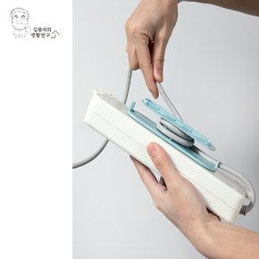 멀티탭거치대  선정리 고정 홀더 콘센트정리