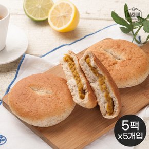 통밀당 통밀호박빵 500g(5개입) 5팩  / 주문후제빵 아르토스베이커리