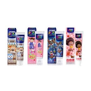 2080 키즈 치약 75g 1개/3-5세6-9세 유아 어린이 불소