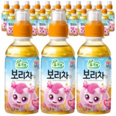 찬스유통 / 웅진 어린이음료 캐치 티니핑 유기농 보리차 200ml x 24pet