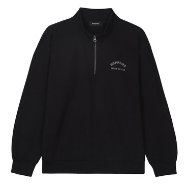 버커루 남성 CP특양면 로고 하프집업(B245TS110P)