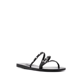 24 FW Ancient Greek Sandals 에카테리니 펄 가죽 샌들 EKATERINIPEARLSNAPPABLACK TP430074980