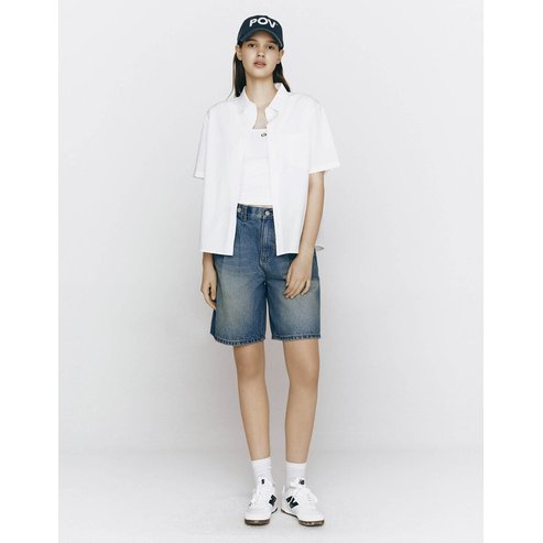 지오다노 NEW 여 버뮤다 데님 쇼츠 405541