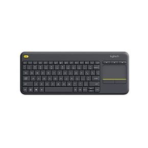 미국 로지텍 K400 Logitech Plus Keyboard Wireless Connectivity RF 블랙 USB Interface Italia