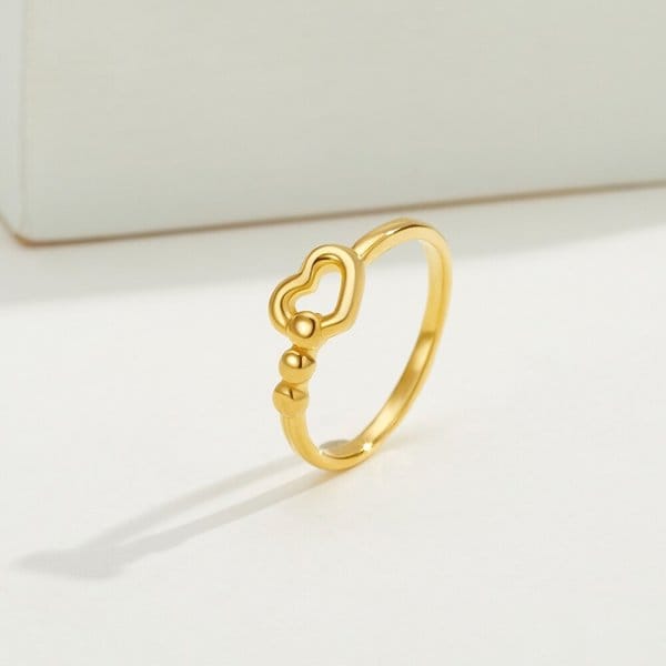 24K 순금 반지 99.9 아모르하트 반지