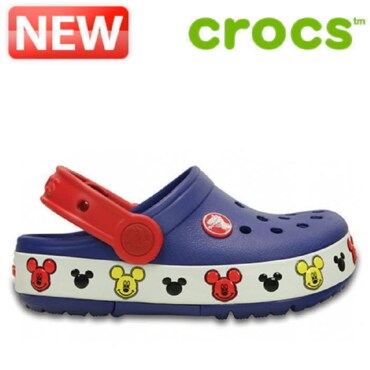 나이키 크록스 아동샌달 /H12- 203072-4O5 Kids CrocsLights Mickey Clog 아동용