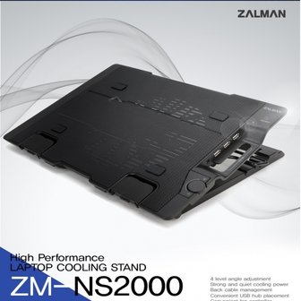 ZALMAN 잘만 ZM-NS2000 노트북 쿨링거치대