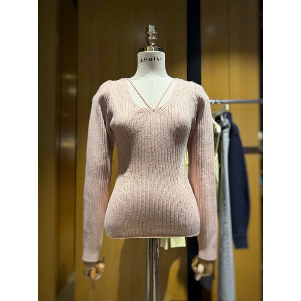 [시흥점] 여성 브이넥 니트 폴오버 (ES1JK210)