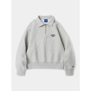 SIG ARCH LOGO WOMEN FLEECE H/ZIP SWEATSHIRTS M그레이