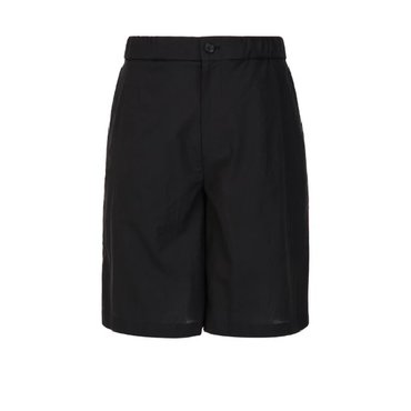 알레그리 [25SS] 블랙《Natural Cotton》하프 팬츠(ARPA5B605BK)