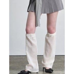 LEG WARMER / LAYER STRIPE / P IVORY