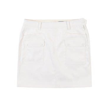 ONOFF [온오프골프웨어] 여성 램스킨 큐롯 OF4072LB_WHITE