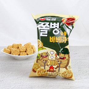 스타배송_농심 쫄병 숯불바베큐맛 82g  / 스낵 간식