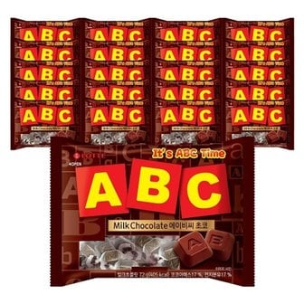  ABC 초코렛 72g X20봉