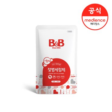 비앤비 아기 젖병세정제(거품/리필) 400ml 1입