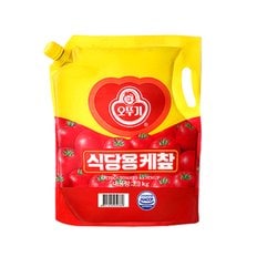 오뚜기 식당용 케찹 리필 3.3kg x 1개