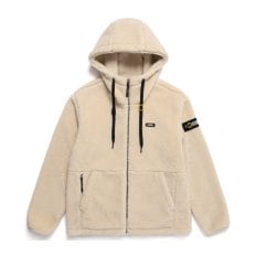 [기존가 179000원] N234UFJ910 코스토니 플리스 뽀글이 후드 집업 SAND BEIGE