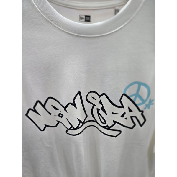 [여주점] (14536410) AP PEACE SYMBOL RS52 O WHT 반팔티