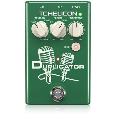  TC Helicon 보컬 이펙터 더블링 이펙트 스튜디오 그레이드 리버브 어댑티브 톤 DUPLICATOR